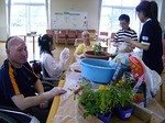 彩りの秋　園芸活動